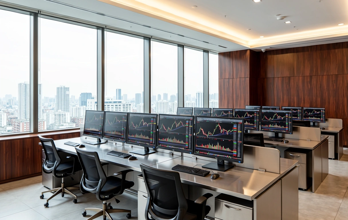 Financial office environment